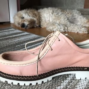 Gravity Pope Rose Pink Loafer W/ LACES